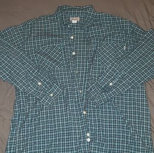 Carhartt Long Sleeve Button Down Green